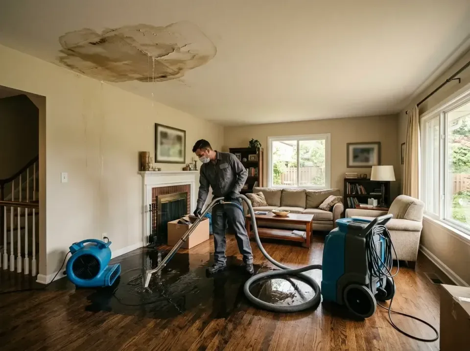 attic-pipe-burst-ceiling-drip-008 — frequently asked questions, Water Damage Restoration & Carpet Care in Streetsboro, OH